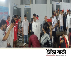 জাতীয় শোক দিবসে যুব রেড ক্রিসেন্ট মুরারিচাঁদ কলেজ ইউনিটে স্বেচ্ছায় রক্তদান কর্মসূচী পালন 